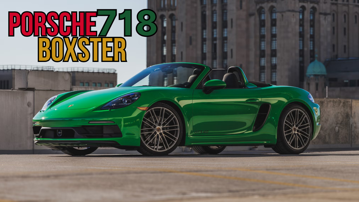 Porsche 718 Boxster 2025