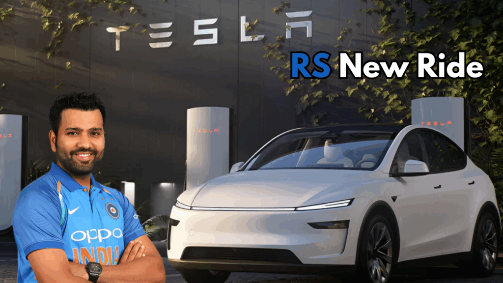 Rohit Sharma Buys Tesla Model Y After Lamborghini Urus SE