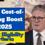£725 Universal Credit Boost 2025