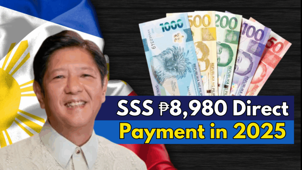 SSS ₱8,980 Direct Payment in October 2025