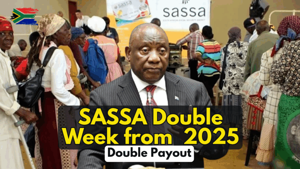 SASSA Double Week from 25 November 2025