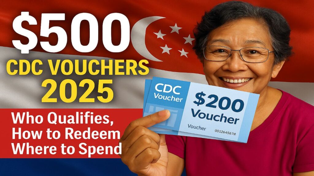 $500 CDC Vouchers 2025: Who Qualifies, How to Redeem, Where to Spend, and Tips to Maximise Your Savings