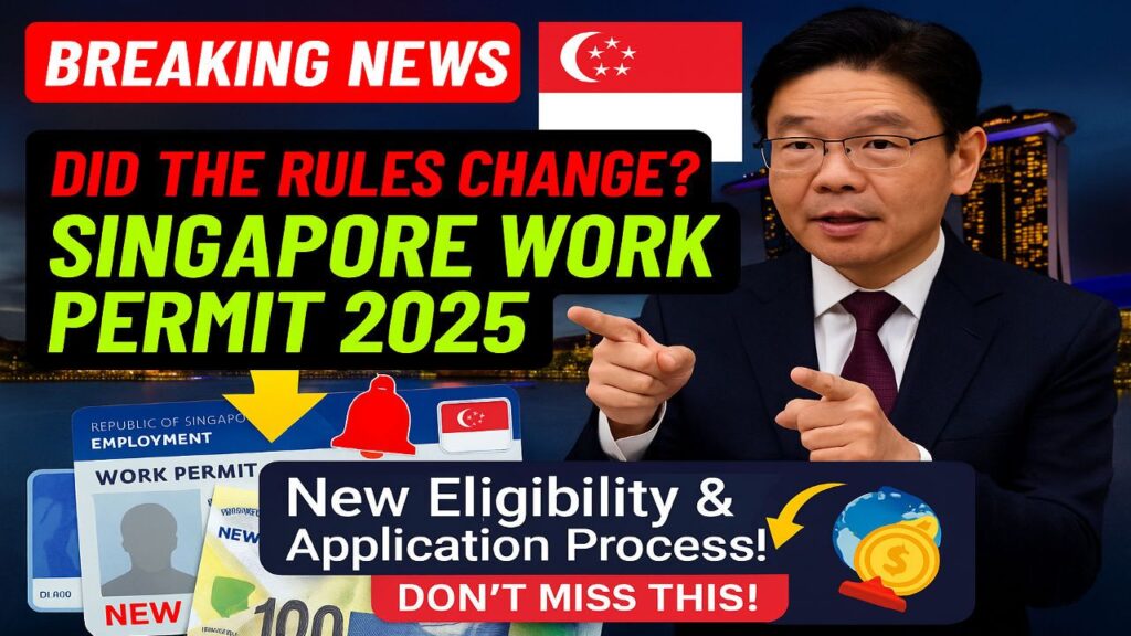 Singapore Work Permit 2025: New Rules, Eligibility, Fees, Application Steps, and FAQs