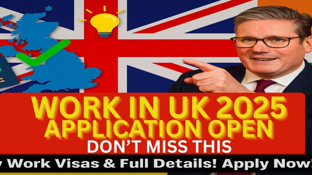 Work in the UK from November 2025: Applications Open for 2025 Work Visas