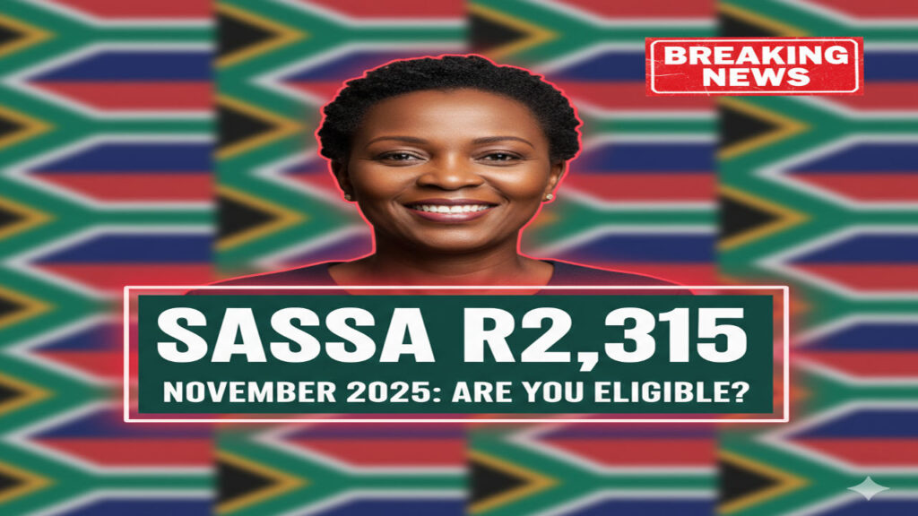 SASSA R2,315 October 2025 Deposits: Who Gets Paid First, Exact Dates, How To Verify, and Tips To Avoid Delays