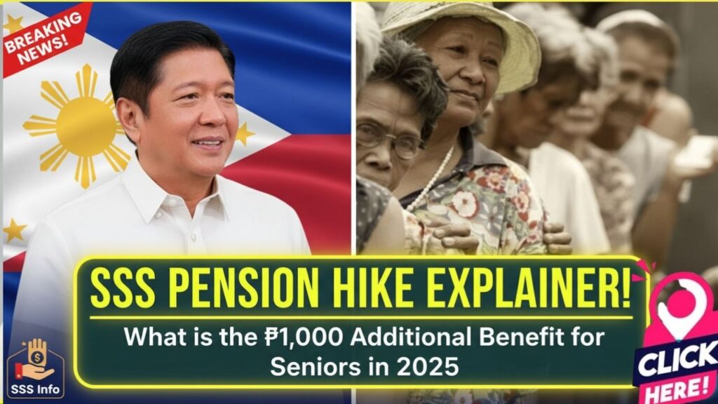 SSS Senior Citizen Pension Increase 2025: PHP 1,000 Monthly Top-Up Explained