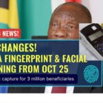 SASSA Biometric Verification From 25 October 2025: Fingerprint and Facial Capture Rules Explained