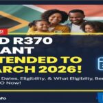 SRD R370 Grant Extended to March 2026: New Pay Windows, Eligibility, and What Beneficiaries Must Do