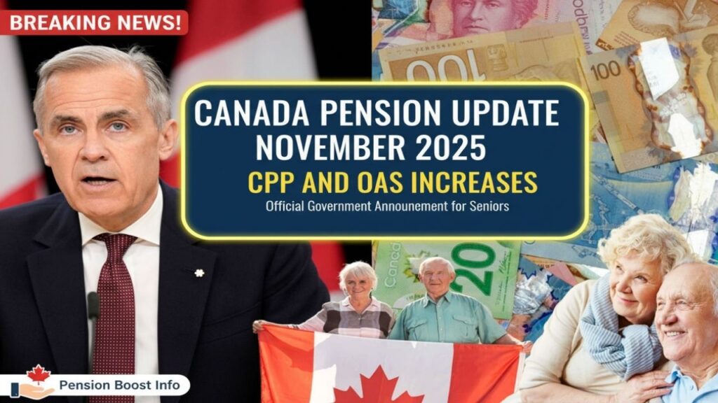 Canada Pension Update November 2025: CPP and OAS Increases, Payment Date, and Tax-Rate Alerts