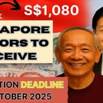 Singapore Seniors to Receive S$1,080 in October 2025: Eligibility, Dates, How to Apply, and What to Do If You Miss the Deadline