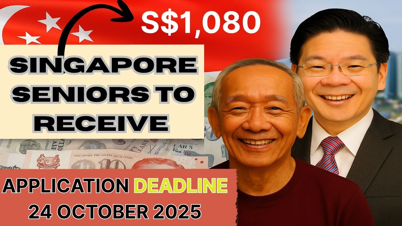 Singapore Seniors to Receive S$1,080 in October 2025: Eligibility, Dates, How to Apply, and What to Do If You Miss the Deadline