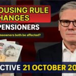 DWP Housing Rule Changes for UK Pensioners – Effective 21 October 2025