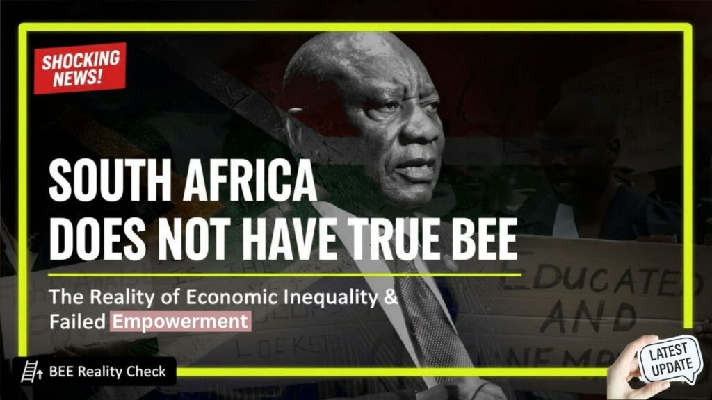 South Africa and “True” Black Economic Empowerment in 2025: Debates, Alternatives, and What Comes Next
