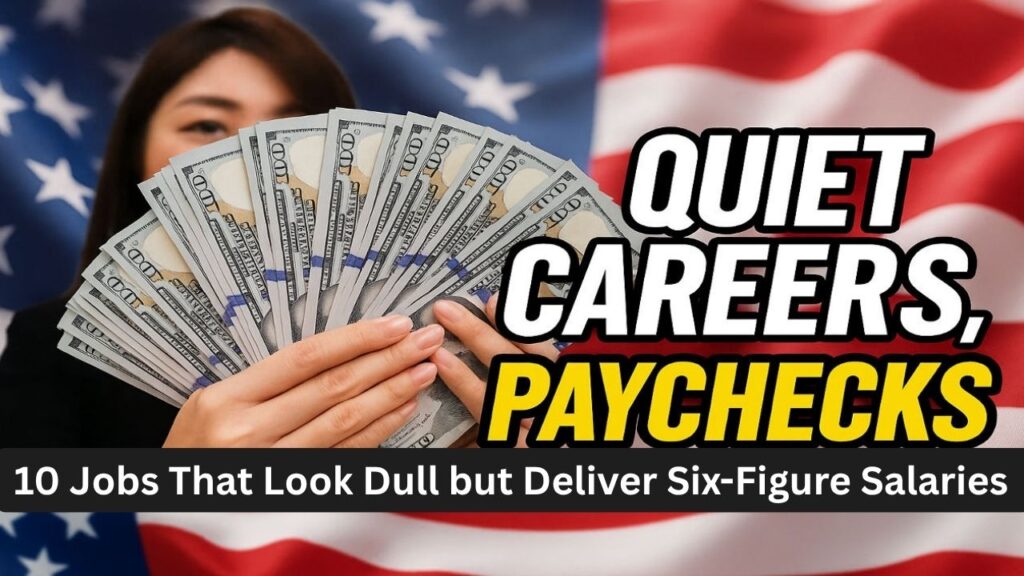 Quiet Careers, Big Paychecks: 10 Jobs That Look Dull but Deliver Six-Figure Salaries
