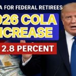 2026 COLA For Federal Retirees: Why Many Get 2.8 Percent And Some Get Less