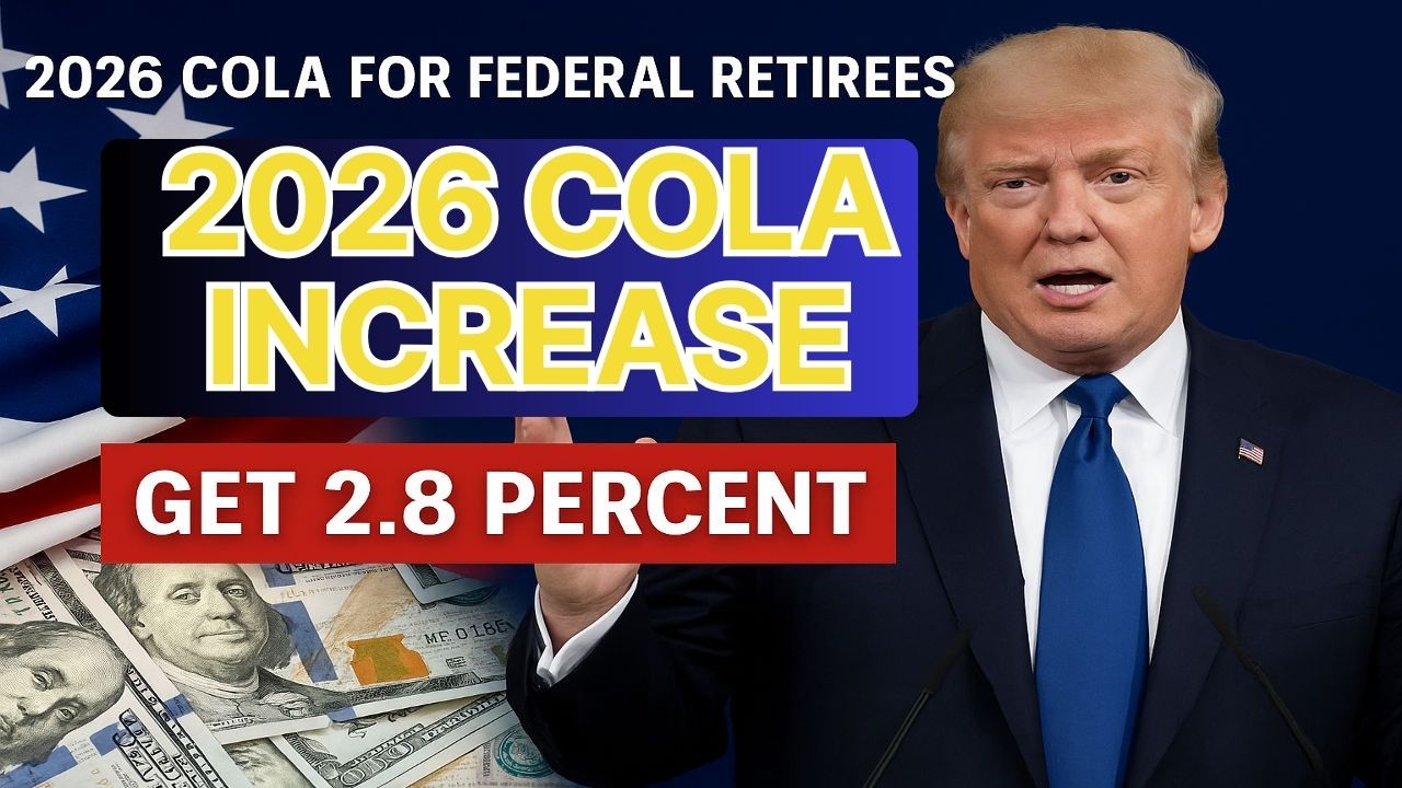 2026 COLA For Federal Retirees: Why Many Get 2.8 Percent And Some Get Less