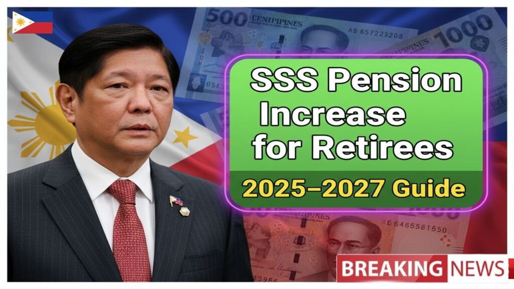 SSS Pension Increase for Retirees in the Philippines: Complete 2025–2027 Guide