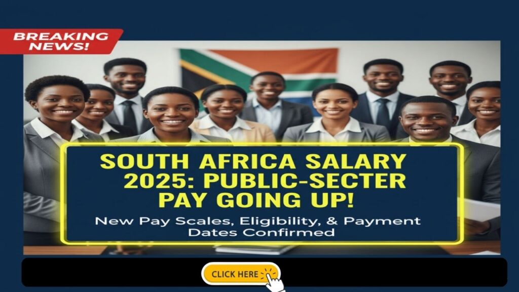 South Africa Salary Increase 2025: New Public-Sector Pay Scales, Eligibility, and Payment Dates