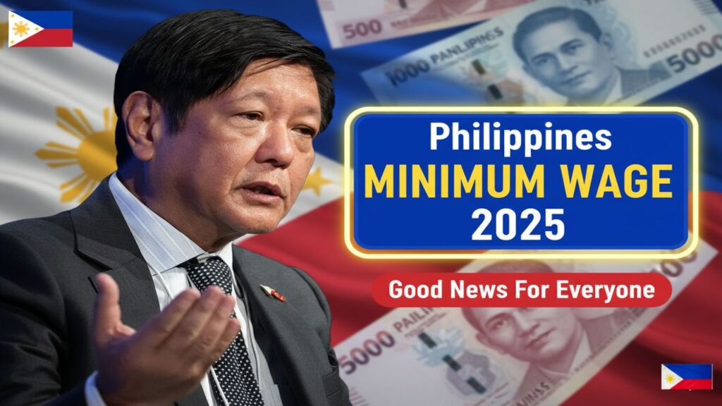 Shocking Wage Boost: Philippines New Minimum Pay Rates Revealed for 2025