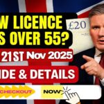 UK Driving Licence Rules for Over-55s: What Changes on 21 November 2025 and How to Stay Compliant
