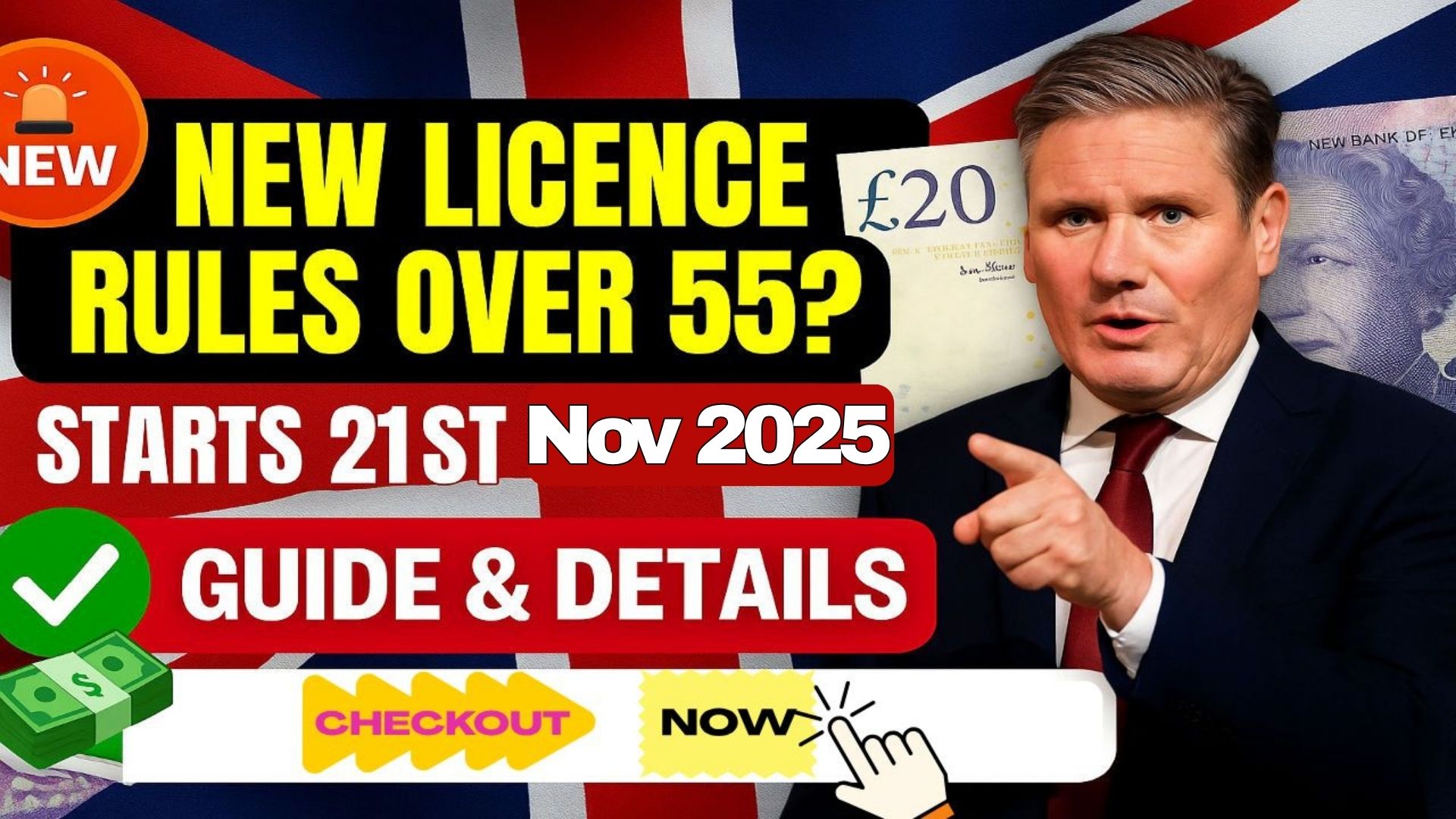 UK Driving Licence Rules for Over-55s: What Changes on 21 November 2025 and How to Stay Compliant