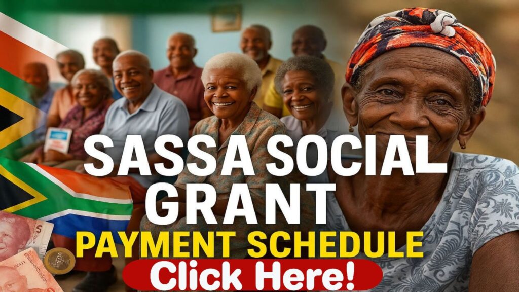 SASSA Social Grant Payment Schedule (November 2025): Exact Pay Dates, New Amounts, Eligibility Basics, and How to Check Your Status